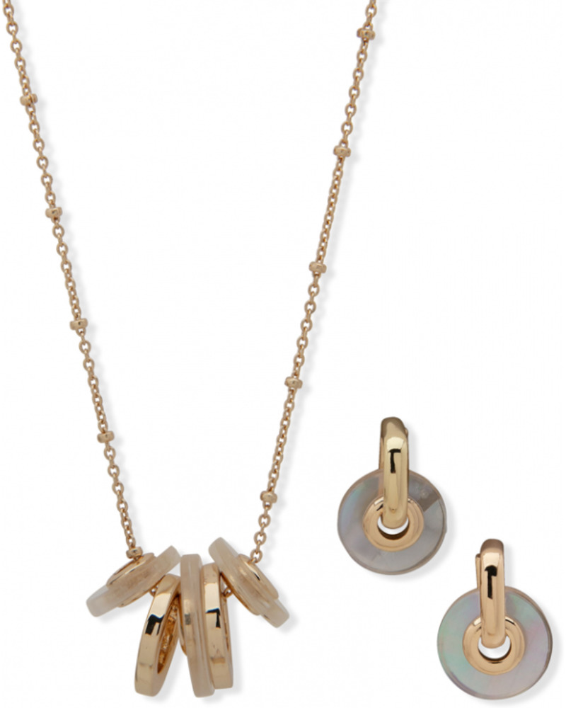 Anne Klein набор 01O00004 (подвеска + серьги)