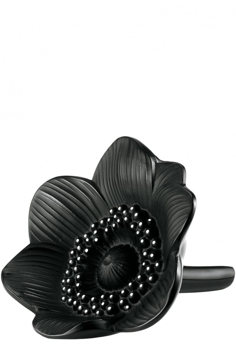 Lalique 10056100 Фигурка "Anemone" черная