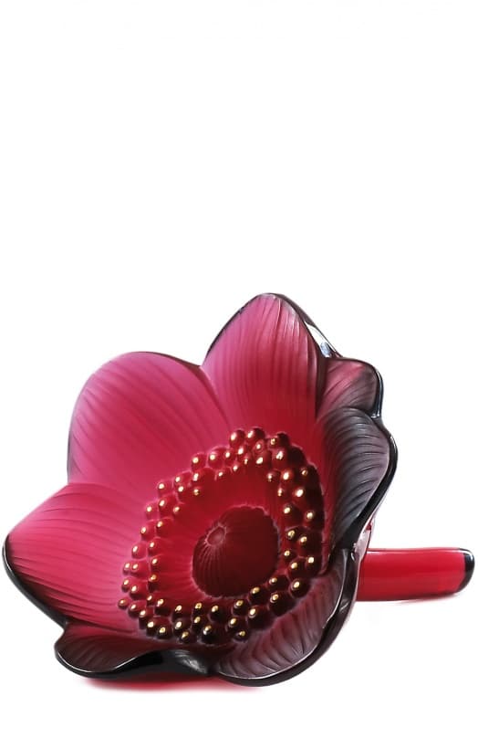 Lalique 10114500 Фигурка "Anemone" красная