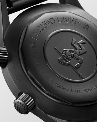 The Longines Legend Diver Watch - L3.774.2.50.9