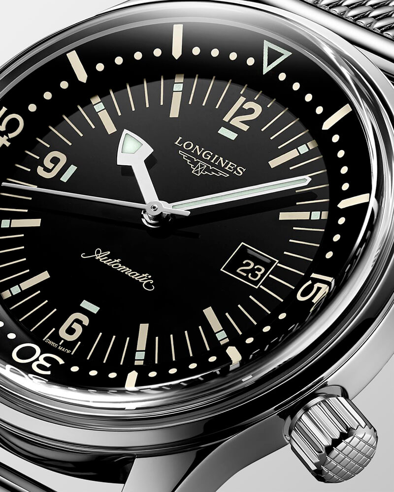 The Longines Legend Diver Watch - L3.374.4.50.6