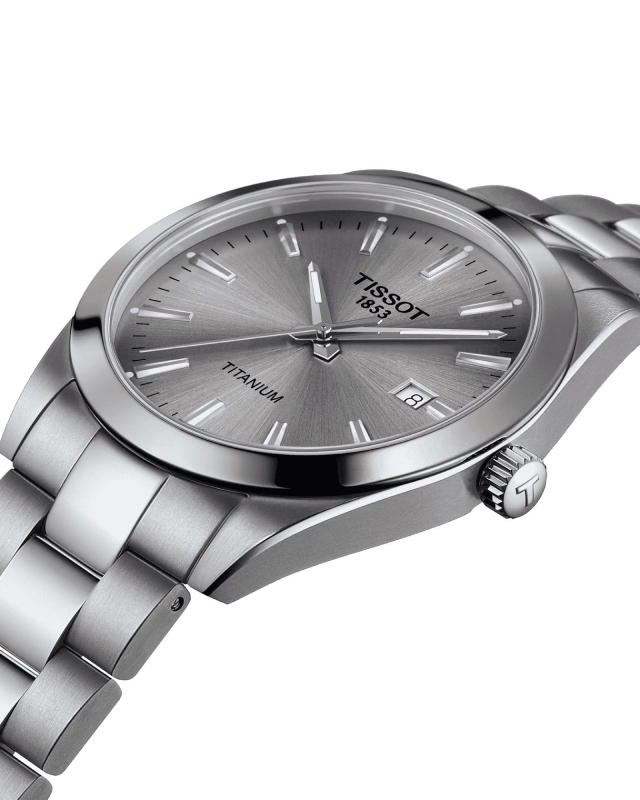 Tissot Gentleman Titanium T1274104408100 Tissot Gentleman Titanium T1274104408100