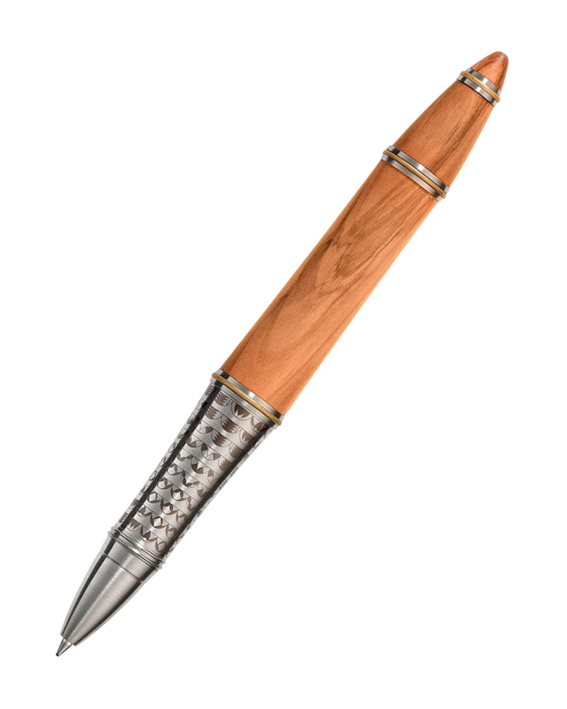 Montegrappa LVN500TH-RB ручка чернильная дерево/сталь/латунь