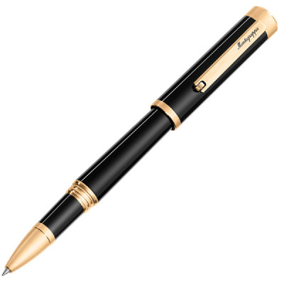 Montegrappa ZERO-YR-RB ручка чернильная черная/позолота NEW