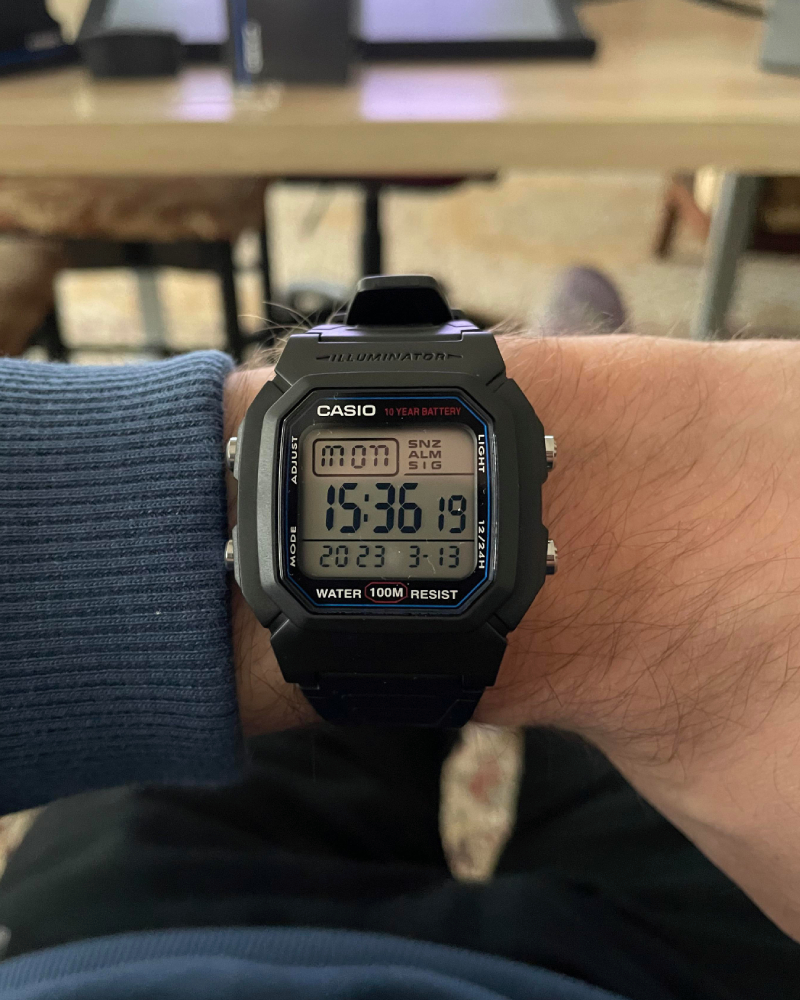 Casio W-800H-1A