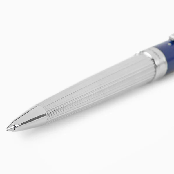 Montegrappa ISA1MBAB ручка шариковая синяя смола-нержавеющая сталь