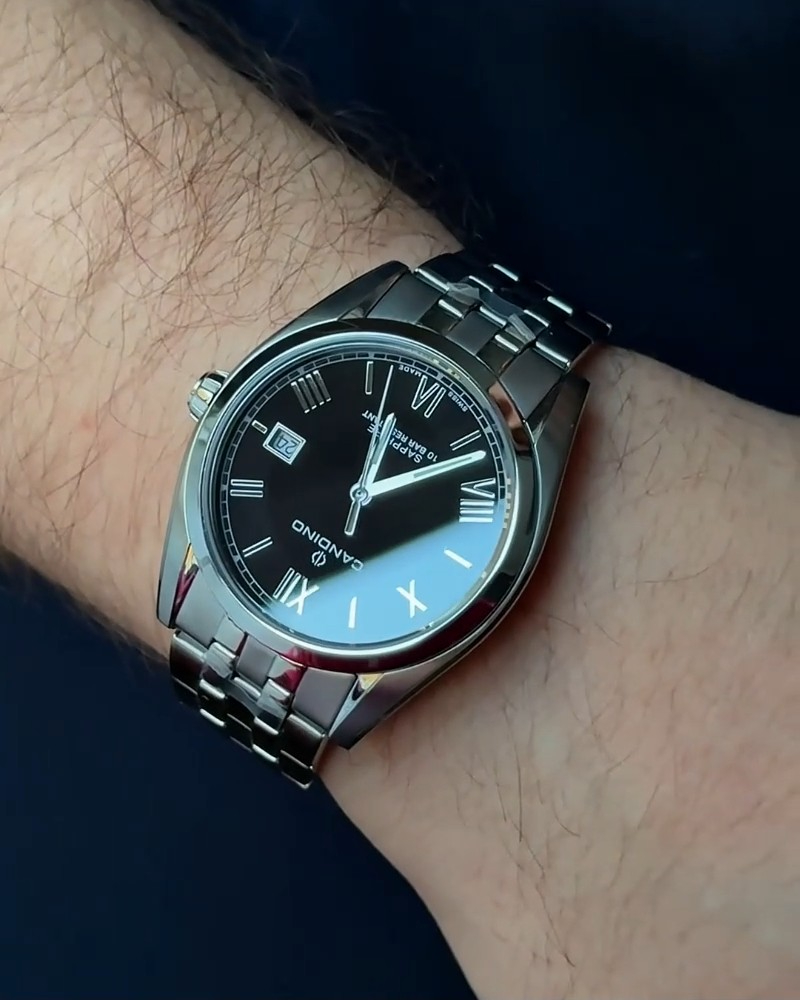 КОМПЛЕКТ ПАРНЫХ ЧАСОВ CANDINO AUTOMATIC черные