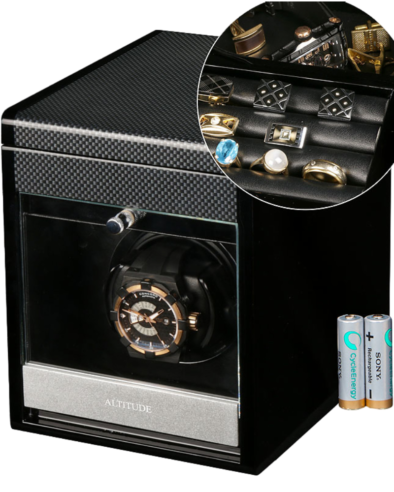 Шкатулка для подзавода 1-х часов Altitude T1TB