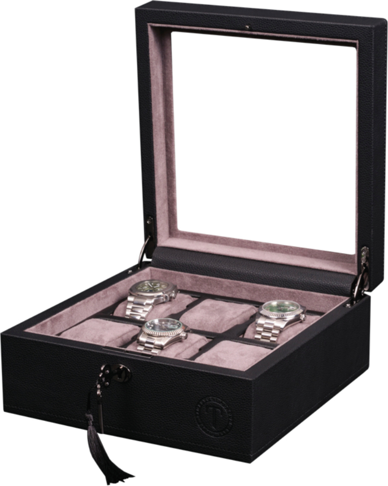 Шкатулка для хранения 6-ти часов BADGE BOX 06B Шкатулка для хранения 6-ти часов BADGE BOX 06B