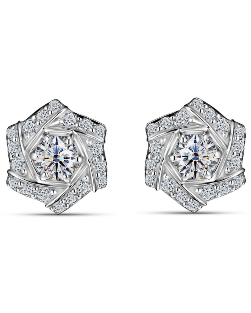 Alrosa Diamonds пусеты 9L214211S