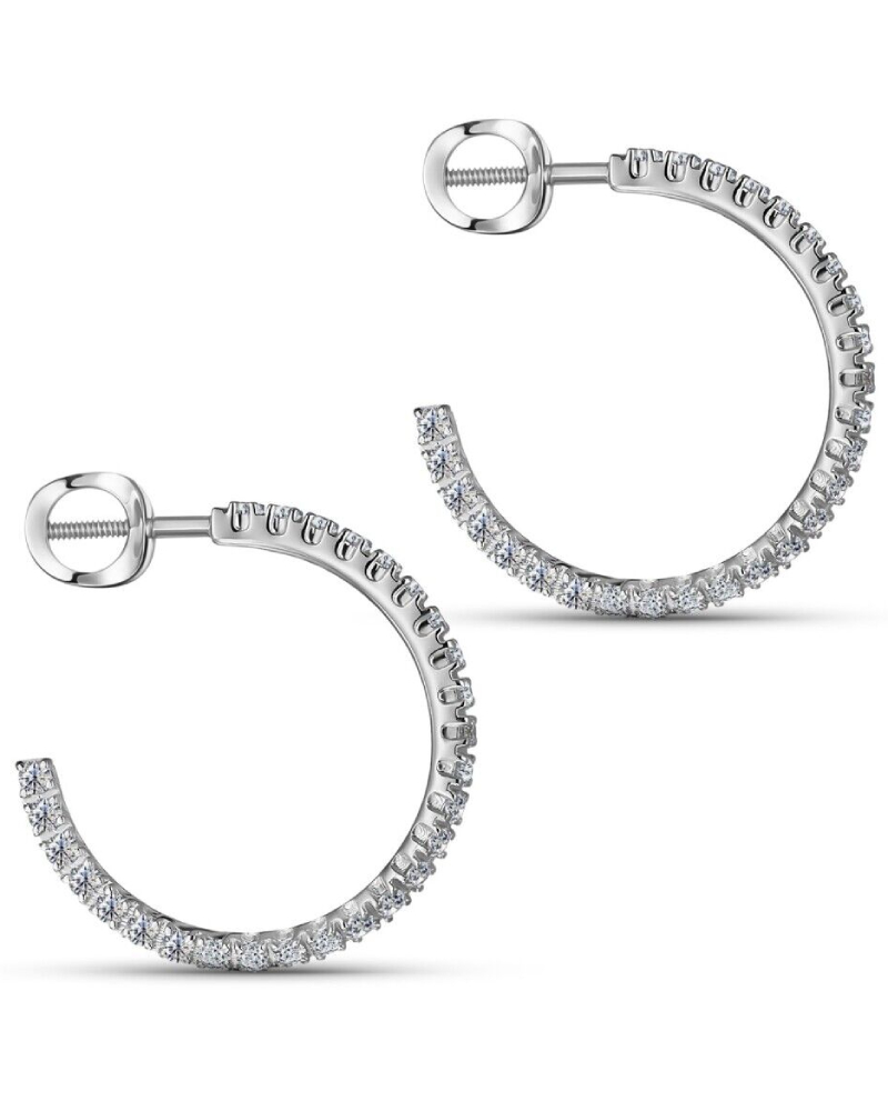 Alrosa Diamonds пусеты 9P261H21S