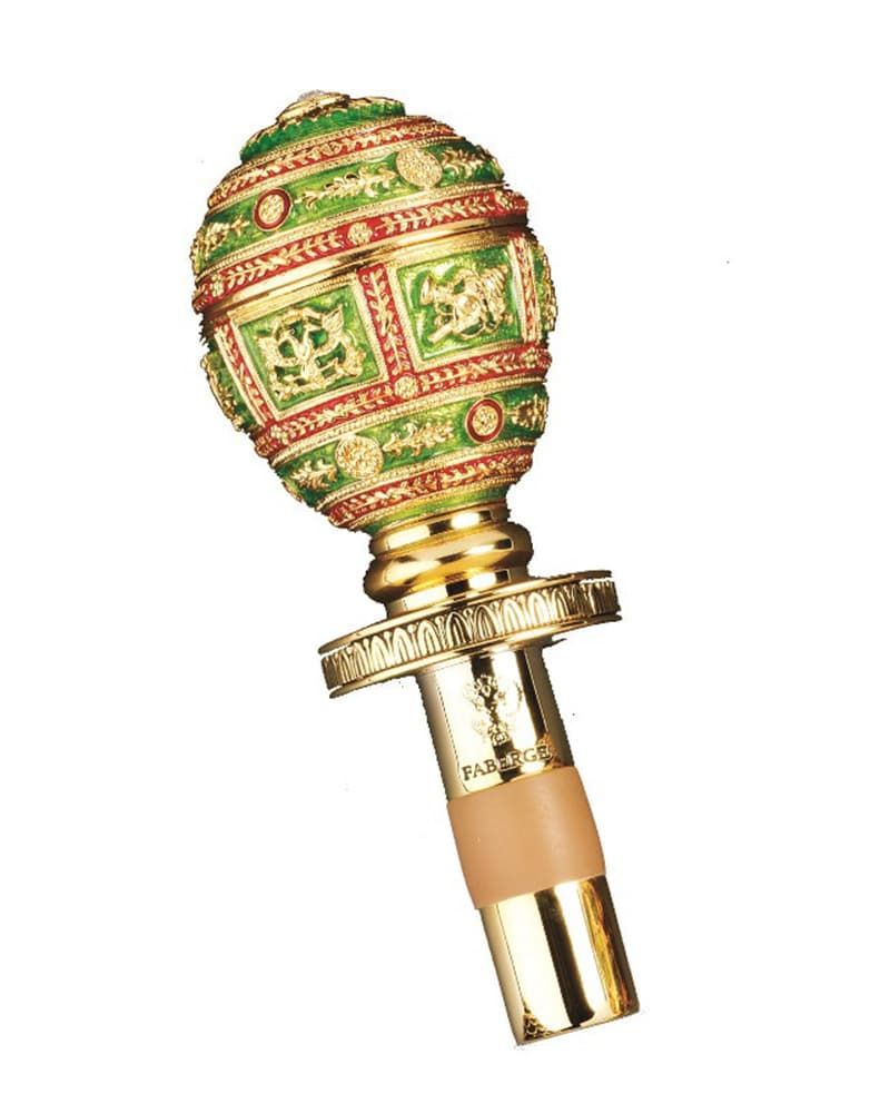 Faberge 6885GW пробка для бутылки с эмалью "Napoleonic"