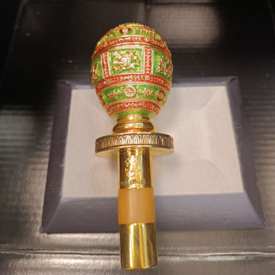 Faberge 6885GW пробка для бутылки с эмалью "Napoleonic"