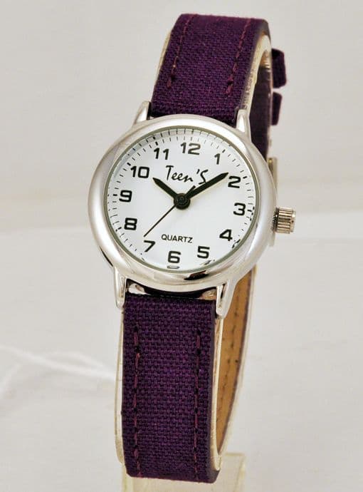 Часы "ТИК-ТАК" H114-4 фиолетовые