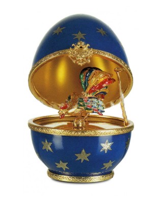 Faberge 3517-716  Яйцо "Золотой петушок" маленькое